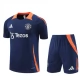 Manchester United FC Treenipaita Suits 2024-25 - Shorts Sininen