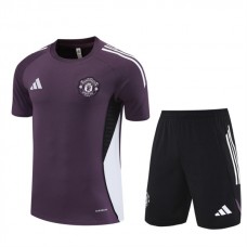 Manchester United FC Treenipaita Suits 2025-26 - Shorts Violetti