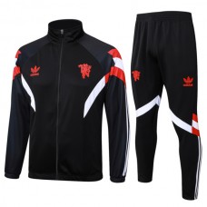 Manchester United FC Treenitakki Suits 2024-25 - Musta