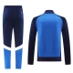 Manchester United FC Treenitakki Suits 2024-25 - Sininen Valkoinen