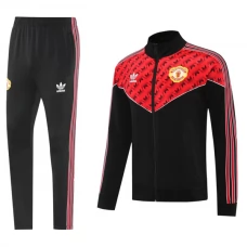 Manchester United FC Treenitakki Suits 2025-26 - Musta