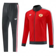 Manchester United FC Treenitakki Suits 2025-26 - Punainen