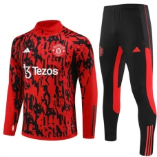 Manchester United FC Verryttelypuku 2023-24 - 1-4 Zip Camouflage