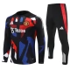 Manchester United FC Verryttelypuku 2024-25 - 1-4 Zip Musta
