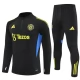 Manchester United FC Verryttelypuku 2025-26 - 1-4 Zip Musta