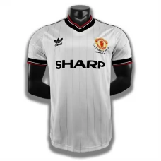 Manchester United FC Vieraspelipaita Retro 1983-84 Jalkapallo Pelipaidat Peliasut
