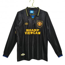 Manchester United FC Vieraspelipaita Retro 1993-94 Jalkapallo Pelipaidat Peliasut(L/S)