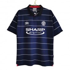 Manchester United FC Vieraspelipaita Retro 1999-00 Jalkapallo Pelipaidat Peliasut
