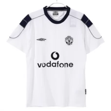 Manchester United FC Vieraspelipaita Retro 2000-01 Jalkapallo Pelipaidat Peliasut