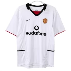 Manchester United FC Vieraspelipaita Retro 2002-03 Jalkapallo Pelipaidat Peliasut