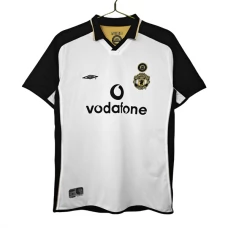 Manchester United FC Vieraspelipaita Retro Centenary 2001-02 Jalkapallo Pelipaidat Peliasut