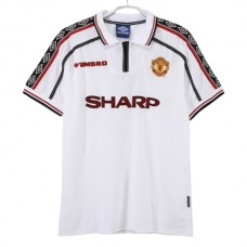 Manchester United FC Vieraspelipaita Special Edition Retro 1998-99 Jalkapallo Pelipaidat Peliasut
