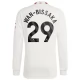 Manchester United FC Wan-Bissaka 29 Kolmas Pelipaita 2023-24 Jalkapallo Pelipaidat Peliasut(L/S)