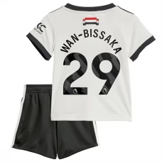 Manchester United FC Wan-Bissaka 29 Lasten Kolmas Pelipaita 2024-25 Jalkapallo Pelipaidat Peliasut