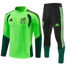 Meksiko Lasten Tracksuit 2026-27 - 1-4 Zip Vihreä