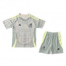 Meksiko Lasten Vieraspelipaita Copa América 2024 Jalkapallo Pelipaidat Peliasut