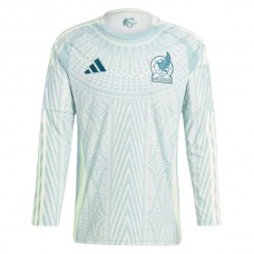 Meksiko Vieraspelipaita Copa América 2024 Jalkapallo Pelipaidat Peliasut(L/S)