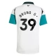 Newcastle United FC Bruno G. 39 Kolmas Pelipaita 2024-25 Jalkapallo Pelipaidat Peliasut