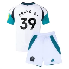 Newcastle United FC Bruno G. 39 Lasten Kolmas Pelipaita 2024-25 Jalkapallo Pelipaidat Peliasut