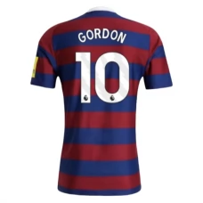 Newcastle United FC Gordon 10 Vieraspelipaita 2024-25 Jalkapallo Pelipaidat Peliasut