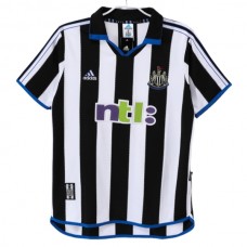 Newcastle United FC Kotipelipaita Retro 2000-01 Jalkapallo Pelipaidat Peliasut