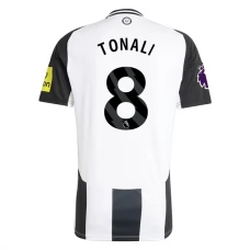 Newcastle United FC Tonali 8 Kotipelipaita 2024-25 Jalkapallo Pelipaidat Peliasut