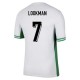 Nigeria Lookman 7 Kotipelipaita 2024 Jalkapallo Pelipaidat Peliasut