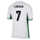 Nigeria Lookman 7 Kotipelipaita 2024 Jalkapallo Pelipaidat Peliasut