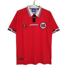 Norja Kotipelipaita Retro 1998 Jalkapallo Pelipaidat Peliasut