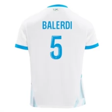 Olympique de Marseille Balerdi 5 Kotipelipaita 2024-25 Jalkapallo Pelipaidat Peliasut
