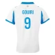 Olympique de Marseille Gouiri 9 Kotipelipaita 2025-26 Jalkapallo Pelipaidat Peliasut