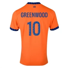 Olympique de Marseille Greenwood 10 Kolmas Pelipaita 2024-25 Jalkapallo Pelipaidat Peliasut