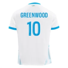 Olympique de Marseille Greenwood 10 Kotipelipaita 2024-25 Jalkapallo Pelipaidat Peliasut