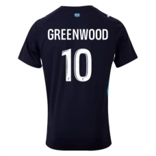 Olympique de Marseille Greenwood 10 Vieraspelipaita 2025-26 Jalkapallo Pelipaidat Peliasut