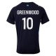 Olympique de Marseille Greenwood 10 Vieraspelipaita 2025-26 Jalkapallo Pelipaidat Peliasut