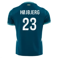 Olympique de Marseille Højbjerg 23 Vieraspelipaita 2024-25 Jalkapallo Pelipaidat Peliasut
