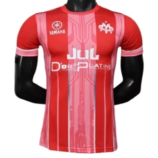 Olympique de Marseille Kotipelipaita Jul x Toto Et Ninetta Red 2025-26 Jalkapallo Pelipaidat Peliasut