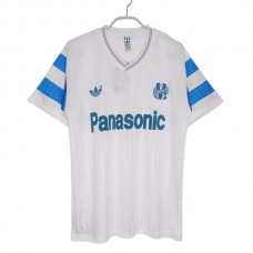 Olympique de Marseille Kotipelipaita Retro 1989-90 Jalkapallo Pelipaidat Peliasut