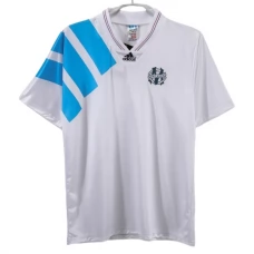 Olympique de Marseille Kotipelipaita Retro 1992-93 Jalkapallo Pelipaidat Peliasut