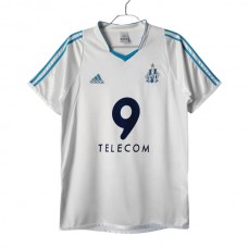 Olympique de Marseille Kotipelipaita Retro 2002-03 Jalkapallo Pelipaidat Peliasut
