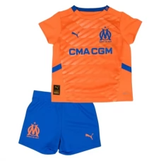 Olympique de Marseille Lasten Kolmas Pelipaita 2024-25 Jalkapallo Pelipaidat Peliasut