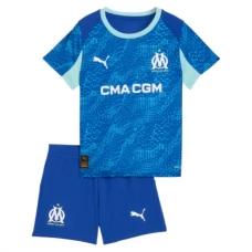 Olympique de Marseille Lasten Kolmas Pelipaita 2025-26 Jalkapallo Pelipaidat Peliasut