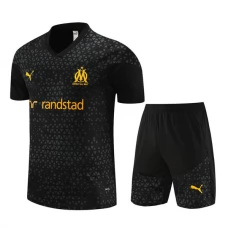 Olympique de Marseille Lasten Treenipaita Suits 2023-24 - Shorts Musta