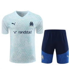 Olympique de Marseille Lasten Treenipaita Suits 2023-24 - Shorts Sininen