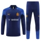 Olympique de Marseille Lasten Verryttelypuku 2023-24 - 1-4 Zip Dark Sininen