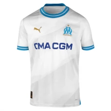 Olympique de Marseille Naisten Kotipelipaita 2023-24 Jalkapallo Pelipaidat Peliasut