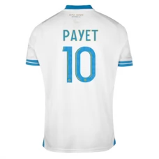 Olympique de Marseille Payet 10 Kotipelipaita 2023-24 Jalkapallo Pelipaidat Peliasut
