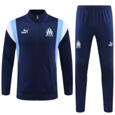 Olympique de Marseille Treenitakki Suits 2023-24 - Laivastonsininen