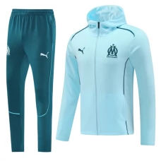 Olympique de Marseille Treenitakki Suits 2024-25 - Huppari Sininen