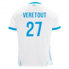 Olympique de Marseille Veretout 27 Kotipelipaita 2024-25 Jalkapallo Pelipaidat Peliasut